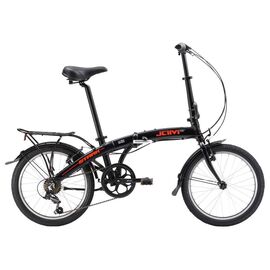 Складной велосипед Stark Jam 20.1 V 20" 2017, Вариант УТ-00130167: Цвет: черно-красный, изображение  - НаВелосипеде.рф