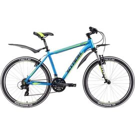 Горный велосипед Stark Router 26.2 V 26" 2017, Вариант УТ-00130174: Рама: 18'' (Рост: 1,67 — 1,78 м), Цвет: сине-зеленый, изображение  - НаВелосипеде.рф