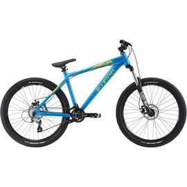 Горный велосипед Stark Shooter-2 Trail 26" 2017, Вариант УТ-00130176: Рама: 16" (Рост: 1,50 — 1,65 м), Цвет: сине-оранжевый, изображение  - НаВелосипеде.рф