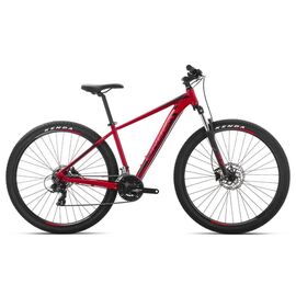 Горный велосипед Orbea MX 27 60 27,5" 2019, Вариант УТ-00129624: Рама: S (Рост: 155 - 170 cm), Цвет: красно-черный, изображение  - НаВелосипеде.рф