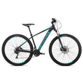 Горный велосипед Orbea MX 29" 30 2019, Вариант УТ-00129632: Рама: L (Рост: 185 - 190 cm), Цвет: Черный/бирюзовый/красный, изображение  - НаВелосипеде.рф