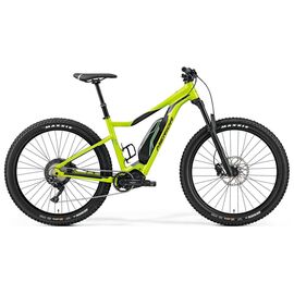 Электровелосипед Merida eBig.Trail 600 27.5"+ 2019, Вариант УТ-00127535: Рама: L 49 (Рост: 185 - 190 cm), Цвет: зелено-черный , изображение  - НаВелосипеде.рф