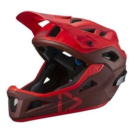 Велошлем Leatt DBX 3.0 Enduro Helmet Ruby 2019, 1019303622, Вариант УТ-00130821: Размер: L 59-63cm, изображение  - НаВелосипеде.рф