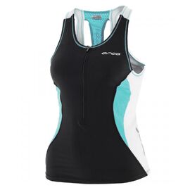 Веломайка для триатлона Orca Core Support Singlet 2015 женский, цвет: черно-бирюзовый, DVC8, Вариант УТ-00114037: Размер: S, изображение  - НаВелосипеде.рф