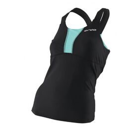 Веломайка для триатлона Orca Core Support Singlet женский, цвет: черно-голубой, AVC9, Вариант УТ-00114038: Размер: L, изображение  - НаВелосипеде.рф