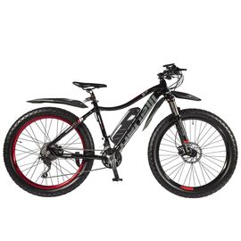 Велогибрид Benelli FAT Nerone с ручкой газа 500W 27,5" 2019, Вариант УТ-00123967: Черный, изображение  - НаВелосипеде.рф