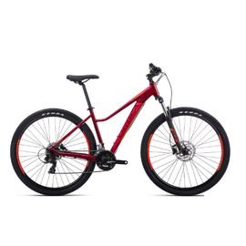 Горный велосипед Orbea MX 27ENT 60 27,5" 2019, Вариант УТ-00129625: Рама: S (Рост: 165 - 170 cm), Цвет: Бордовый/оранжевый, изображение  - НаВелосипеде.рф