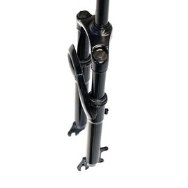 Вилка велосипедная NANDUN, 155 мм, черная, ES225-2 24", изображение  - НаВелосипеде.рф