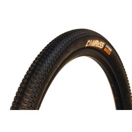 Покрышка велосипедная COMPASS W2019 27,5*2,1, черный, изображение  - НаВелосипеде.рф