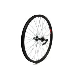 Колесо велосипедное STARK 20" MTB, переднее, двойной обод DH18, алюминиевый сплав, черный, изображение  - НаВелосипеде.рф