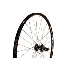 Колесо велосипедное STARK 27,5" MTB, переднее, под диск, двойной обод XTB-26, алюминиевый сплав, черный, H000008374, изображение  - НаВелосипеде.рф