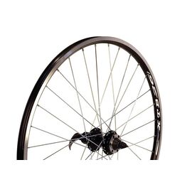 Колесо велосипедное STARK XTB-26, заднее, 27.5", MTB, под диск, двойной обод, под кассету, черный, H000008378, изображение  - НаВелосипеде.рф