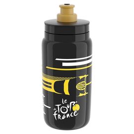 Фляга Elite Fly TOUR DE FRANCE, 550 мл, черный, EL0160495, изображение  - НаВелосипеде.рф
