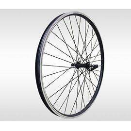 Велосипедное колесо переднее, 26", 36 спиц обод двойной, втулка с эксцентриком 100мм, 00-190107, изображение  - НаВелосипеде.рф