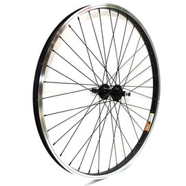 Колесо CNSPOKE 26", заднее, 36 спиц, алюминий, двойной, втулка для трещотки с гайкой 00-190105, изображение  - НаВелосипеде.рф