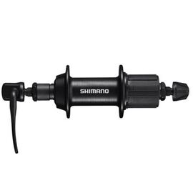 Втулка велосипедная Shimano TY500, задняя, под кассету, 7 скоростей, 32 отверстия, EFHTY5007BZB, изображение  - НаВелосипеде.рф