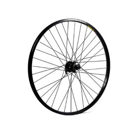 Колесо велосипедное 28-29", заднее, 36 спиц алюминий, двойной, втулка сталь с гайкой 130мм, 00-19010, изображение  - НаВелосипеде.рф