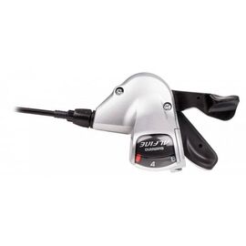 Шифтер Shimano Alfine S503, правый, 8 скоростей, трос+оплетка, серебристый, ESLS503210LLS3, изображение  - НаВелосипеде.рф