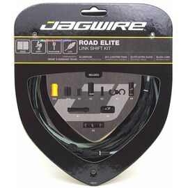 Набор рубашек и тросиков переключения Jagwire Road Elite Link Shift Kit, Black, RCK750, изображение  - НаВелосипеде.рф