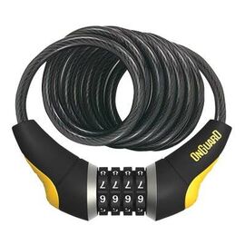 Велосипедный замок Onguard DOBERMAN, тросовый, кодовый, 2400 х 12мм, 8031L, изображение  - НаВелосипеде.рф