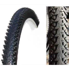Покрышка велосипедная Vinca Sport 14*1.75" черная, PQ 755 14*1/75 black, изображение  - НаВелосипеде.рф
