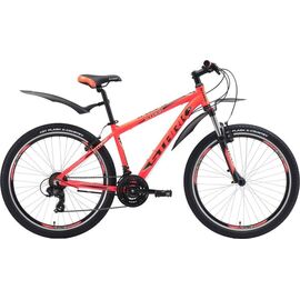Горный велосипед Stark Indy 26.2 V 26" 2018, Вариант УТ-00130204: Рама: 18'' (Рост: 1,67 — 1,78 м), Цвет: оранжевый/чёрный/серый, изображение  - НаВелосипеде.рф