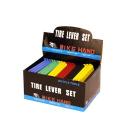 Монтажки пластиковые BikeHand YC-311-Box, 30х3 шт. в комплекте, цветные, YC-311-Box, изображение  - НаВелосипеде.рф