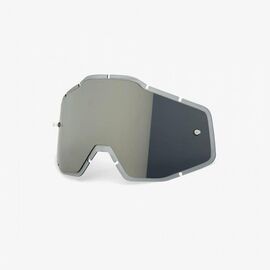 Линза на велоочки 100% Racecraft/Accuri/Strata Anti-Fog Injected Silver Mirror, 51004-038-02, изображение  - НаВелосипеде.рф