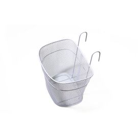 Велокорзина TRIX, на руль, белая, PS-CK-001K WHITE, изображение  - НаВелосипеде.рф