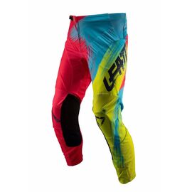 Велоштаны подростковые Leatt GPX 2.5 Pant Junior для экстремальной езды, красно-желтый 2019, 5019023272, Вариант УТ-00115715: Размер: L (140/150), изображение  - НаВелосипеде.рф