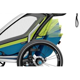 Детская мультиспортивная коляска Thule Chariot Sport2, салатовый, TH 10201004, изображение  - НаВелосипеде.рф
