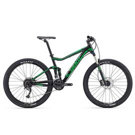 Двухподвесный велосипед Giant Stance 27.5", 2016, Вариант УТ-00101971: Рама L ( Размер: 178 - 190 см) Цвет: черный, изображение  - НаВелосипеде.рф