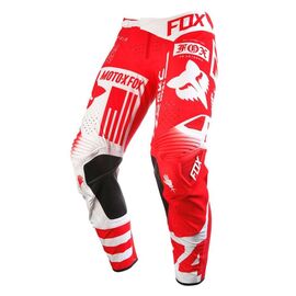 Велоштаны Fox Flexair Union Pants для экстремальной езды, красный 2016, 15757-003-30, Вариант УТ-00080429: Размер: W30 , изображение  - НаВелосипеде.рф