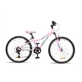 Подростковый велосипед HORST Fancy 24" 2019, Вариант УТ-00141259: Возраст: 9-15 лет (Рост: 128 - 145 см), Цвет: розовый, изображение  - НаВелосипеде.рф