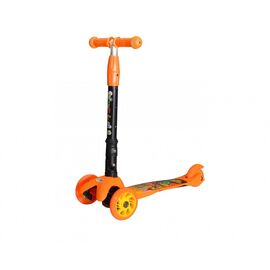 Самокат Vinca Sport, детский, складной,трёхколёсный, алюминий, подшипник ABEC 7, VSP 9A orange Skater, изображение  - НаВелосипеде.рф
