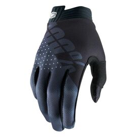 Велоперчатки 100% ITrack Glove Black/Charcoal, 10015-057-14, Вариант УТ-00152437: Размер: XXL, изображение  - НаВелосипеде.рф