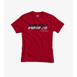 Велофутболка 100% Bristol Tee-Shirt Red, 32095-003-12, Вариант УТ-00152395: Размер: L, изображение  - НаВелосипеде.рф