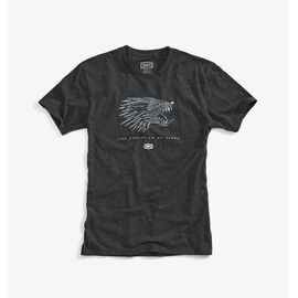 Велофутболка 100% Mardoll Tee-Shirt Charcoal Heather, 32088-052-12, Вариант УТ-00152407: Размер: L, изображение  - НаВелосипеде.рф