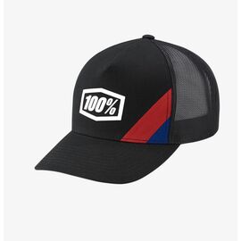 Бейсболка 100% Cornerstone X-Fit Adjustable Hat Black, универсальный размер, 20070-001-01, изображение  - НаВелосипеде.рф