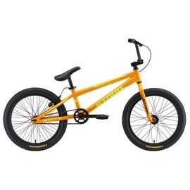 Велосипед BMX Stark Madness Race 20" 2019, Вариант УТ-00130279: Рост: 1,50 — 1,70 м, Цвет: оранжевый/жёлтый, изображение  - НаВелосипеде.рф