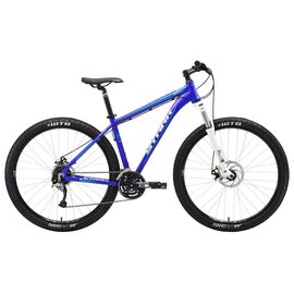 Горный велосипед Stark Tactic 29.5 D 29" 2018, Вариант УТ-00130240: Рама: 20'' (Рост: 1,78 — 1,85 м), Цвет: тёмно-синий/белый/голубой, изображение  - НаВелосипеде.рф