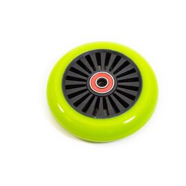 Колесо, для трюковых самокатов, 100 мм, с подшипниками ABEC 9, 100 мм(green) трюк., изображение  - НаВелосипеде.рф