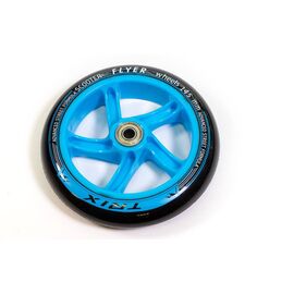Колесо TRIX Flyer, для самокатов, 145 мм, с подшипниками ABEC 7, синее, 145 мм(blue), изображение  - НаВелосипеде.рф
