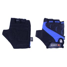 Велоперчатки TRIX, подростковые, синий, LCL-K-65109-BLUE, Вариант УТ-00134913: Размер: M, изображение  - НаВелосипеде.рф