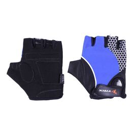 Велоперчатки TRIX, подростковые, синий, LCL-K-65108-BLUE, Вариант УТ-00134903: Размер: M, изображение  - НаВелосипеде.рф