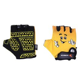 Велоперчатки TRIX LCL-K-65112-YELLOW, детские, желтый, Вариант УТ-00134929: Размер: S, изображение  - НаВелосипеде.рф