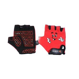 Велоперчатки TRIX LCL-K-65112-RED, детские, красный, Вариант УТ-00134933: Размер: S, изображение  - НаВелосипеде.рф