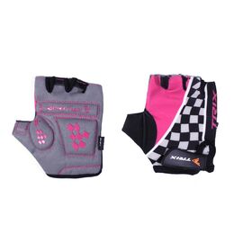 Велоперчатки TRIX LCL-6586-PINK, детские, розовый, Вариант УТ-00134947: Размер: S, изображение  - НаВелосипеде.рф