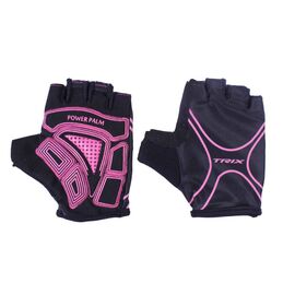 Велоперчатки TRIX, женские, розовый, LCL-60020-PINK, Вариант УТ-00134952: Размер: L, изображение  - НаВелосипеде.рф