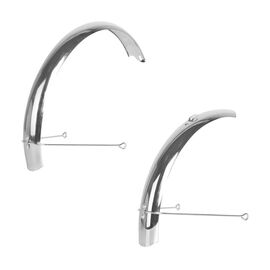 Крылья STELS HD-3, 20", комплект, полноразмерные, сталь, хромированные (P. 310, Десна), ST (610193), изображение  - НаВелосипеде.рф